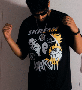 Skream Anarchy Graphic T-Shirt
