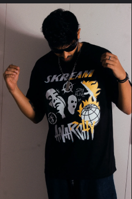 Skream Anarchy Graphic T-Shirt