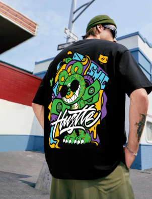 Hustle Monster Streetwear T-Shirt
